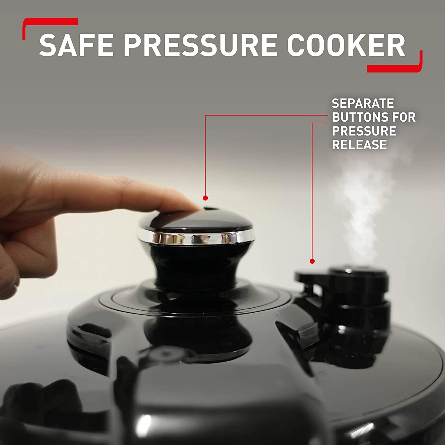 Pressure cooker- Safety Release valve