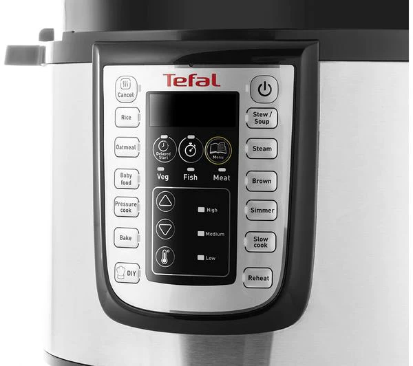 Pressure cooker buttons